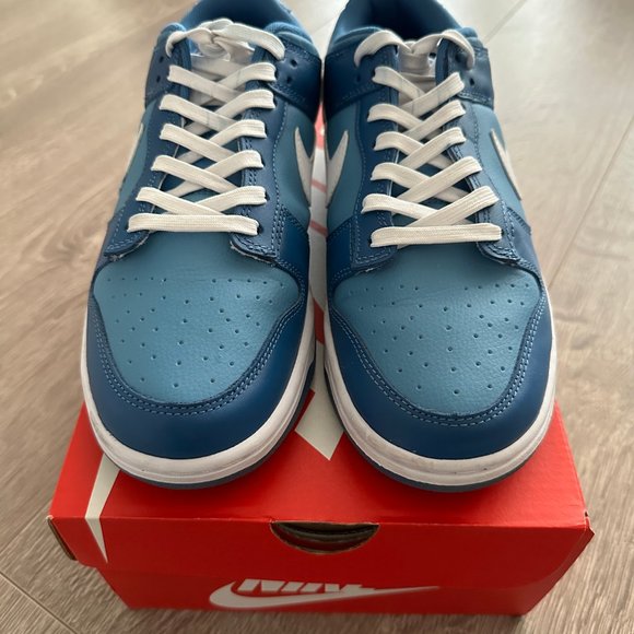 NIKE LOW DUNKS MARINA BLUE - Picture 2 of 7